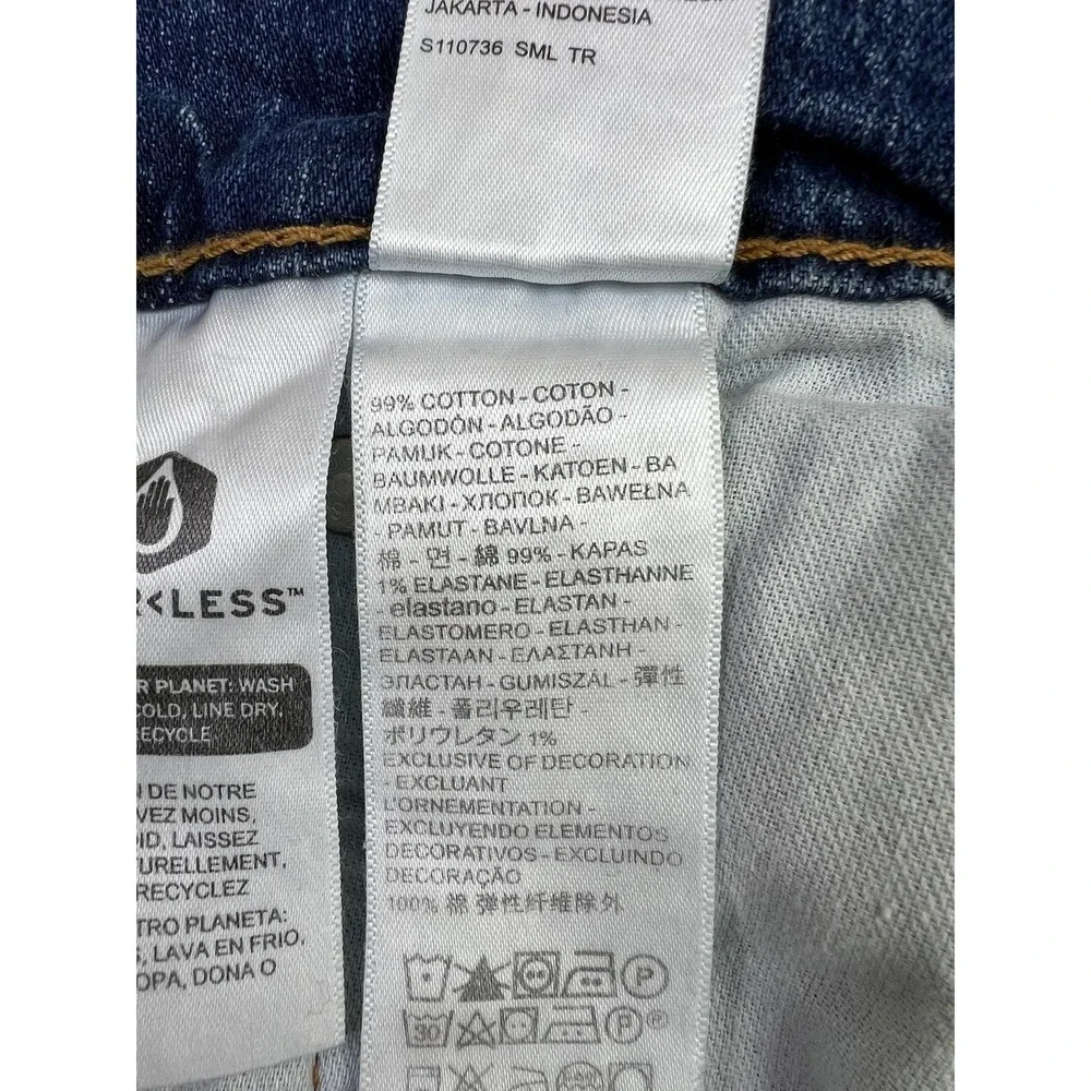 Levis 527 Jeans Mens 40x31 Blue Slim Bootcut Stretch Denim‎ 5-Pocket Zip Fly